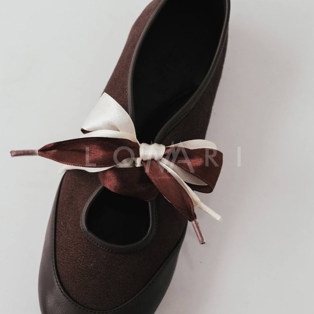 TALI SEPATU PITA - Lomari Ribbon Laces